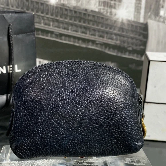 Authentic CHANEL Timeless CC Caviar Coin Purse - Picture 5 of 16